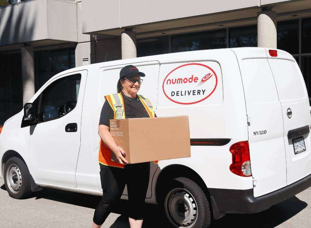 NuMode Courier Van for same-day delivery