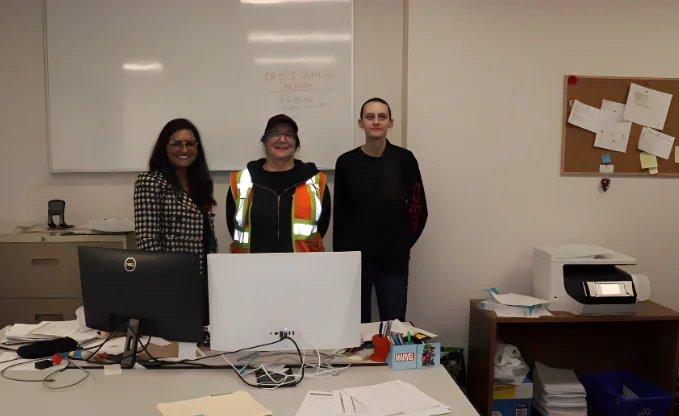 Picture of our women office staff