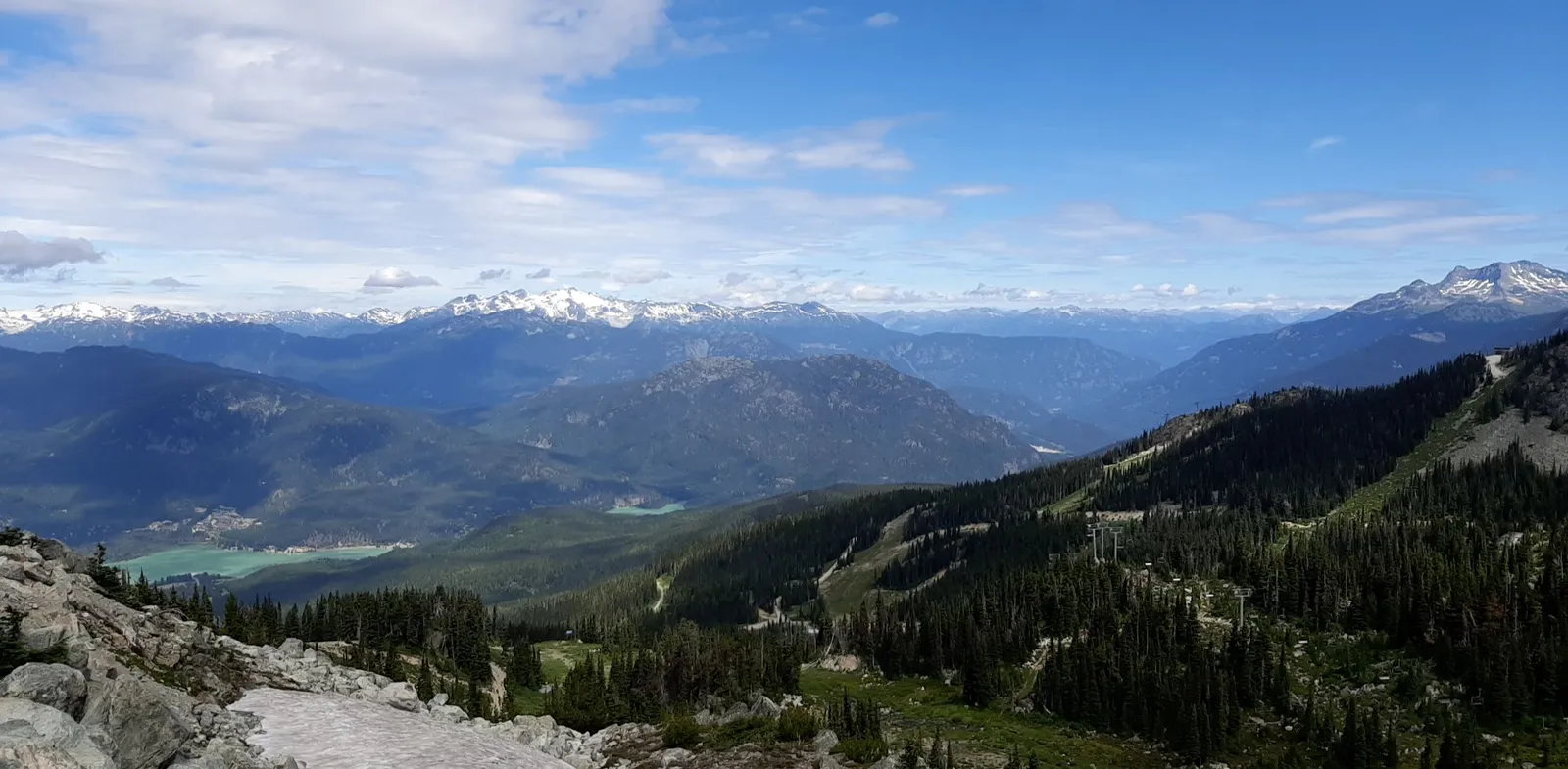 From the top of the Whistler mountain to highlight our commitment to sustainability