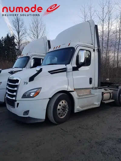 White truck of our fleet