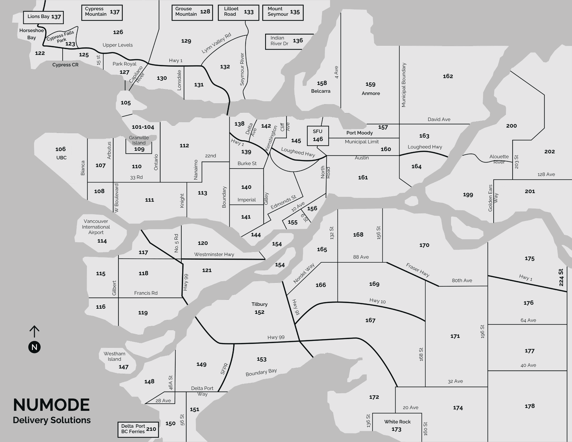 Numode Service Map — Page 1