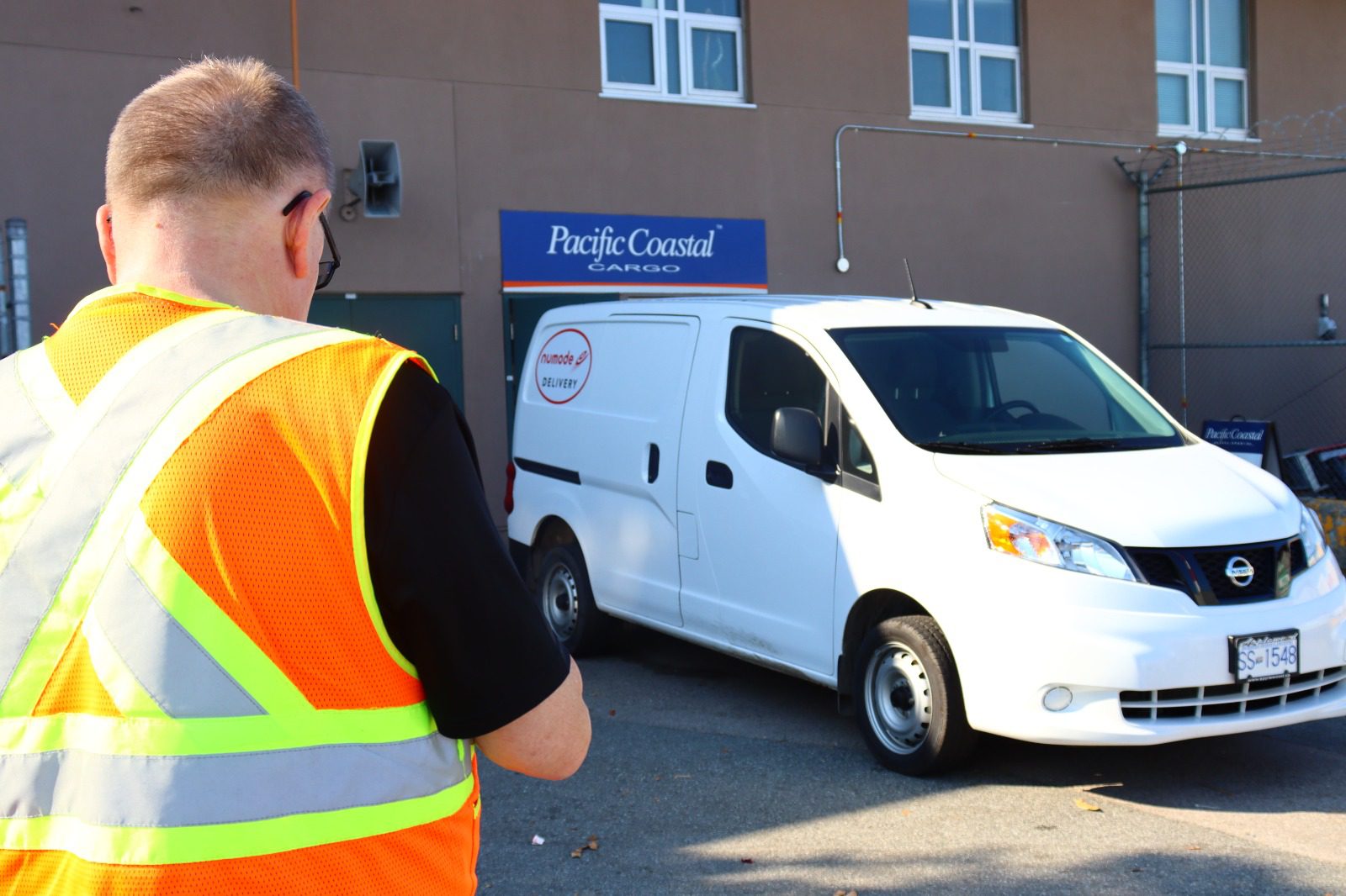 Numode Delivery fleet used for local courier deliveries